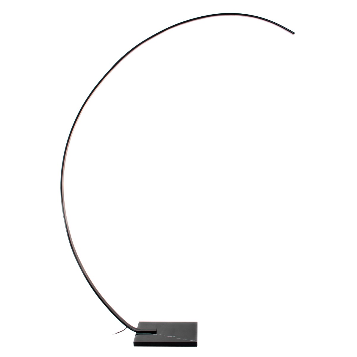 VK Lighting Μοντέρνο LED Φωτιστικό Δαπέδου Υ192xΜ22εκ. με Θερμό Λευκό Φως σε Μαύρο Χρώμα VK/04258/B/W